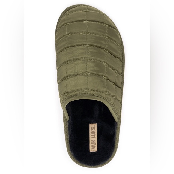 MUK LUKS Mens Slip On Slippers Size 12 Soft Cushioned Insole Indoor Outdoor New - Picture 4 of 8